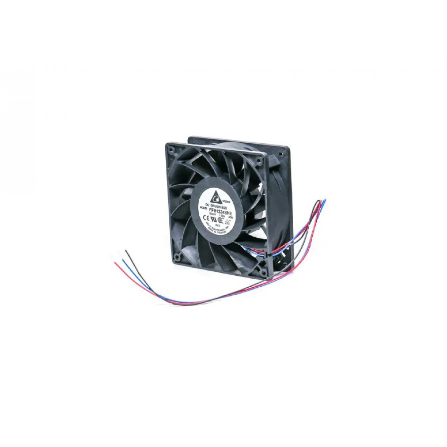 Ventilator Delta Electronics Brushless FFB1224SHE 24V 1.2A mufa 3 fire 120 x 120 x38mm Alte componente PC
