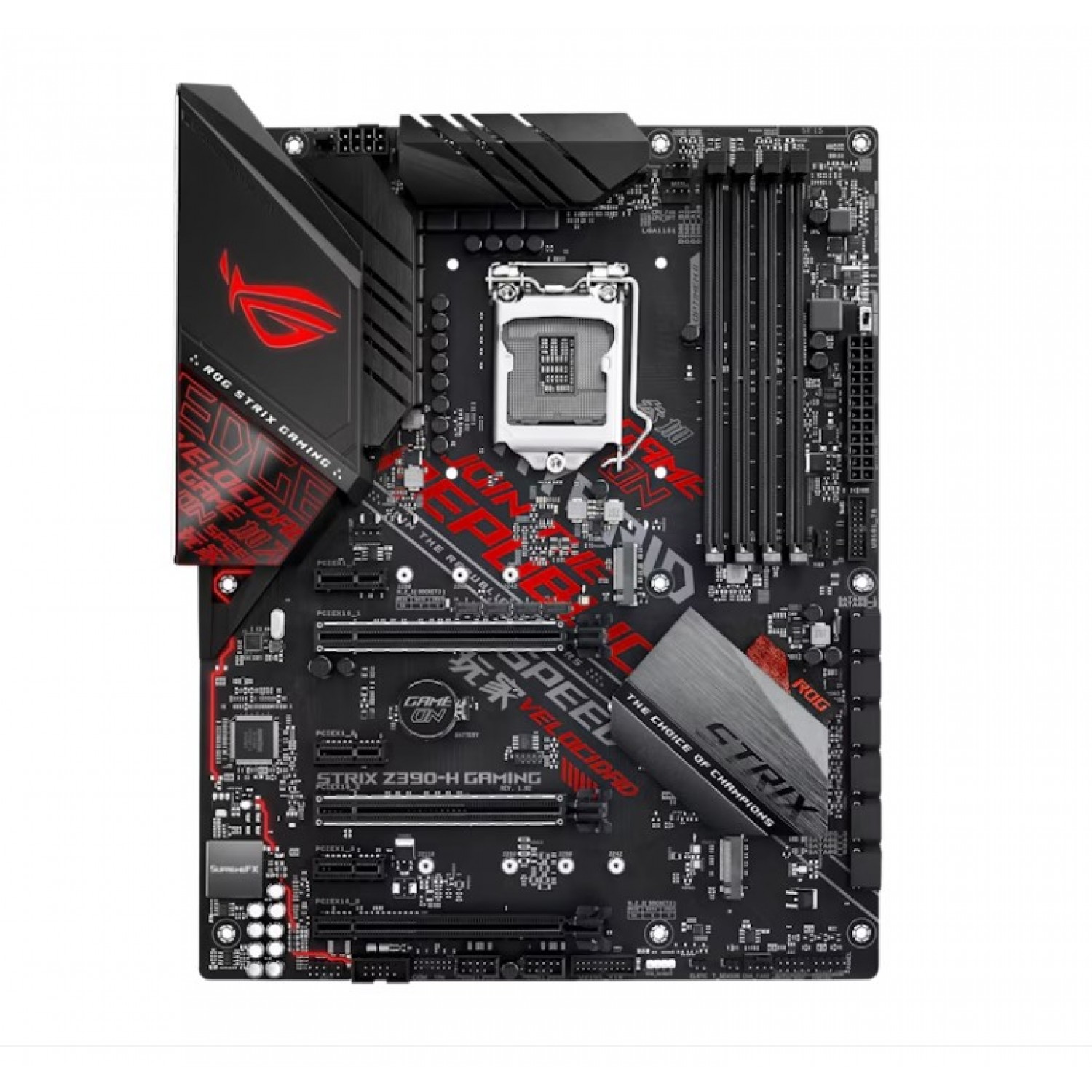 Placa de baza PC Second hand ASUS ROG STRIX Z390-H GAMING ATX LGA1151 v2 cu NVMe Dual M.2, 4 sloturi DDR4, HDMI (gen 8,9) Placi de Baza PC