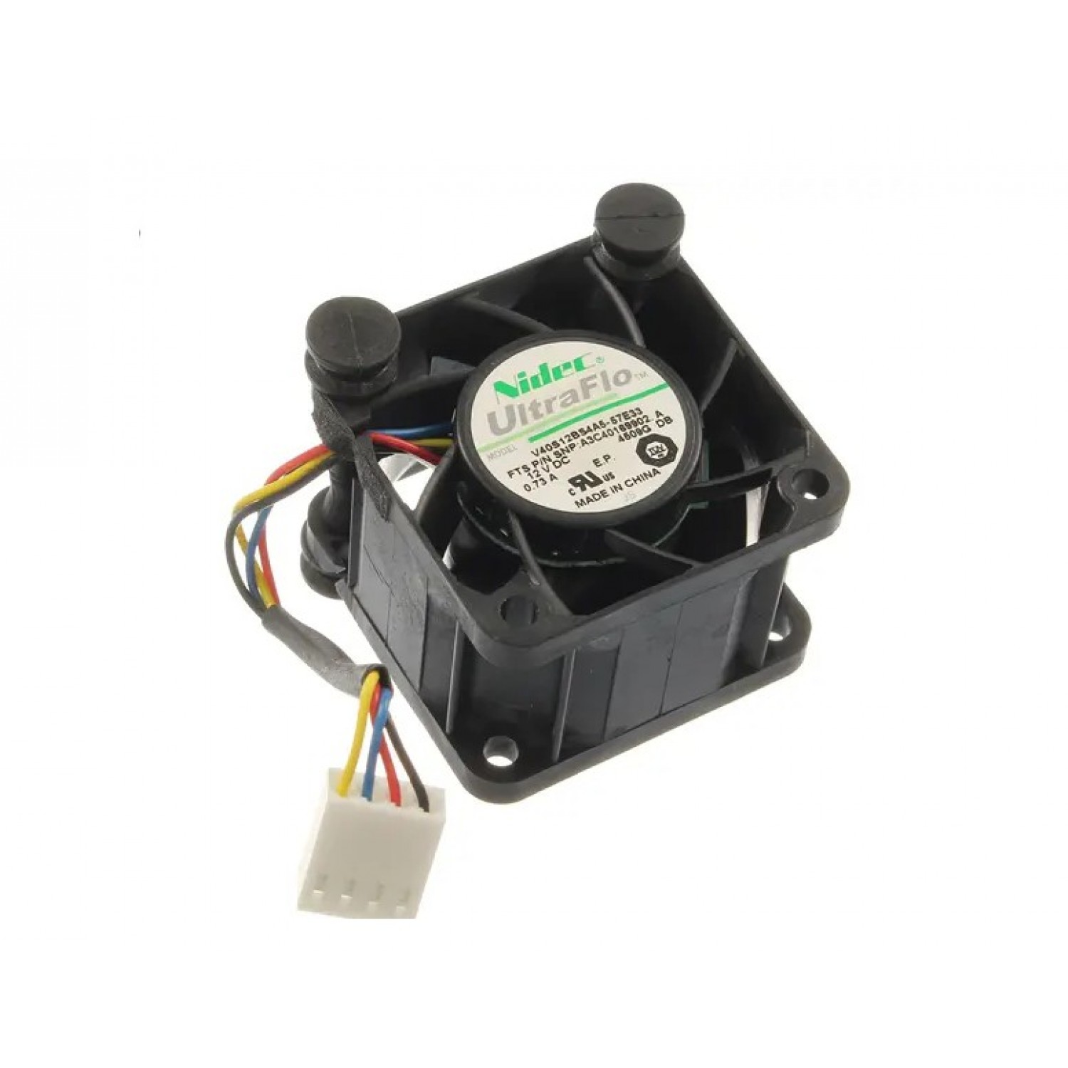 Ventilator NIDEC UltraFlo 12V 0.73A RX1330 M1 M2 A3C40169902 40x40x28mm 4 fire Alte componente PC