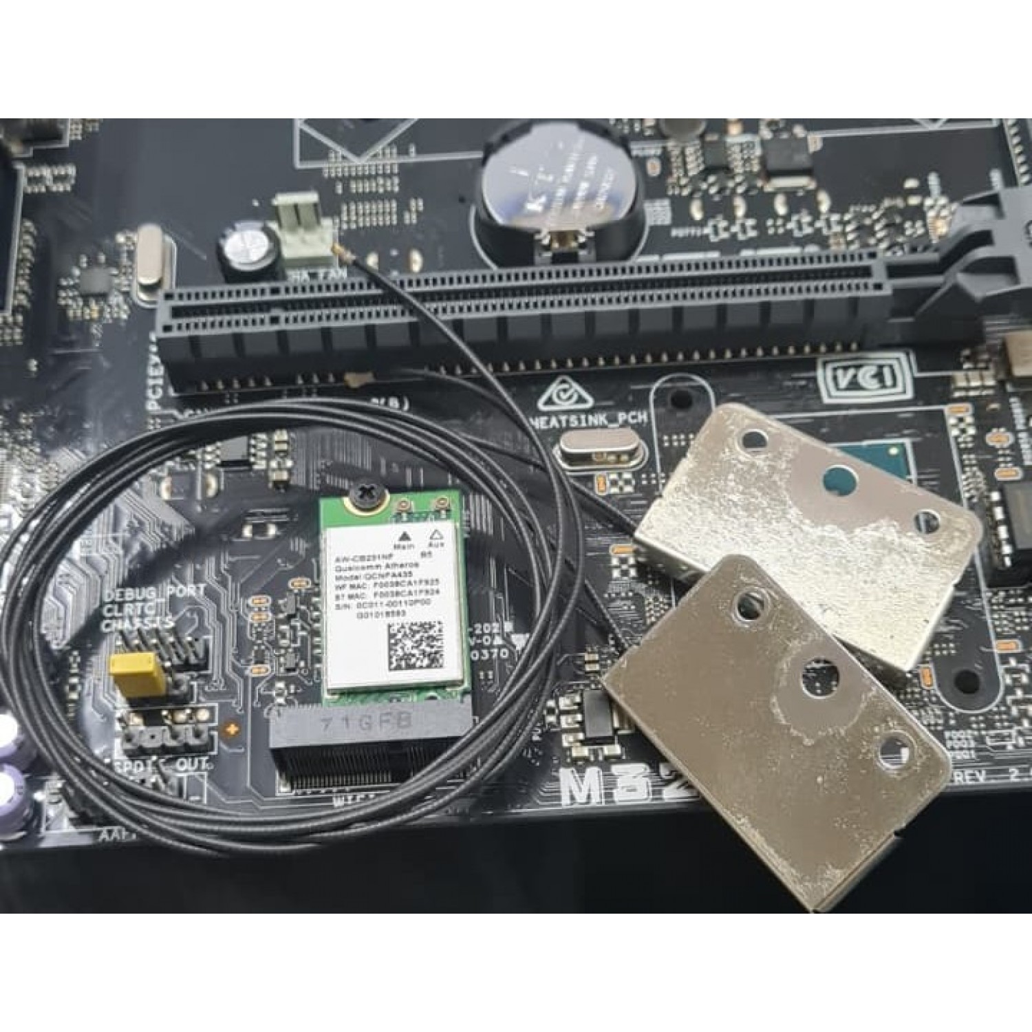 Placa de baza second hand ASUS  M32CD4-K (Rev. 2.0) LGA1151 cu Wifi integrat si antene ( INTEL gen 6 si 7 ) Placi de Baza PC