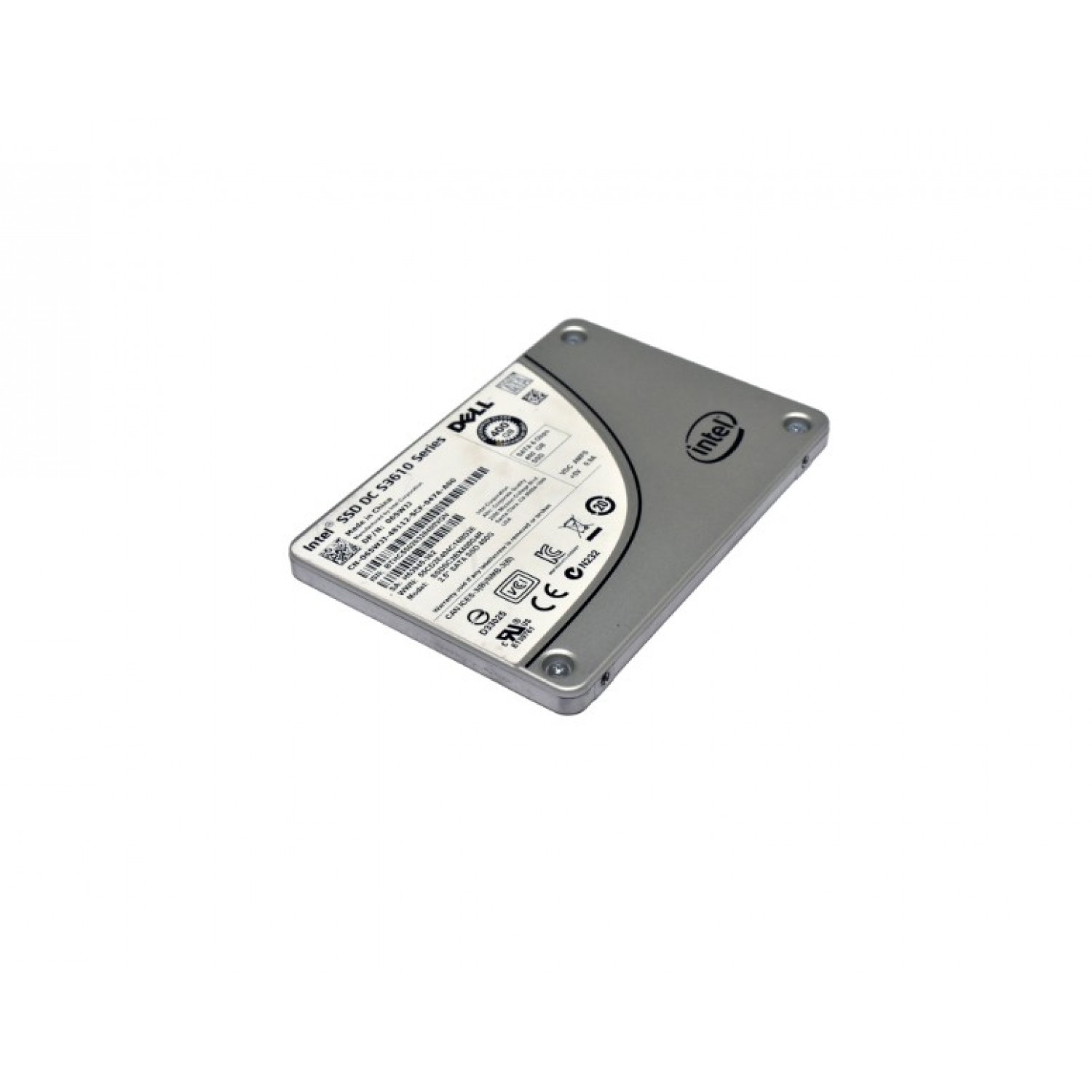 SSD Server Dell Intel DC S3610 400GB 2.5" SATA 6Gb/s Enterprise MLC 3 DWPD 065WJJ SSDSC2BX400G4R 99% LIFE SSD-uri Enterprise