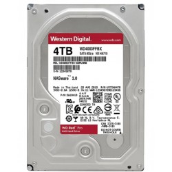 HDD Western Digital WD Red Pro WD4003FFBX 4TB SATA III 6Gb/s 7200RPM 256MB Cache 3.5" CMR NAS 100 life% 403 zile de functionare