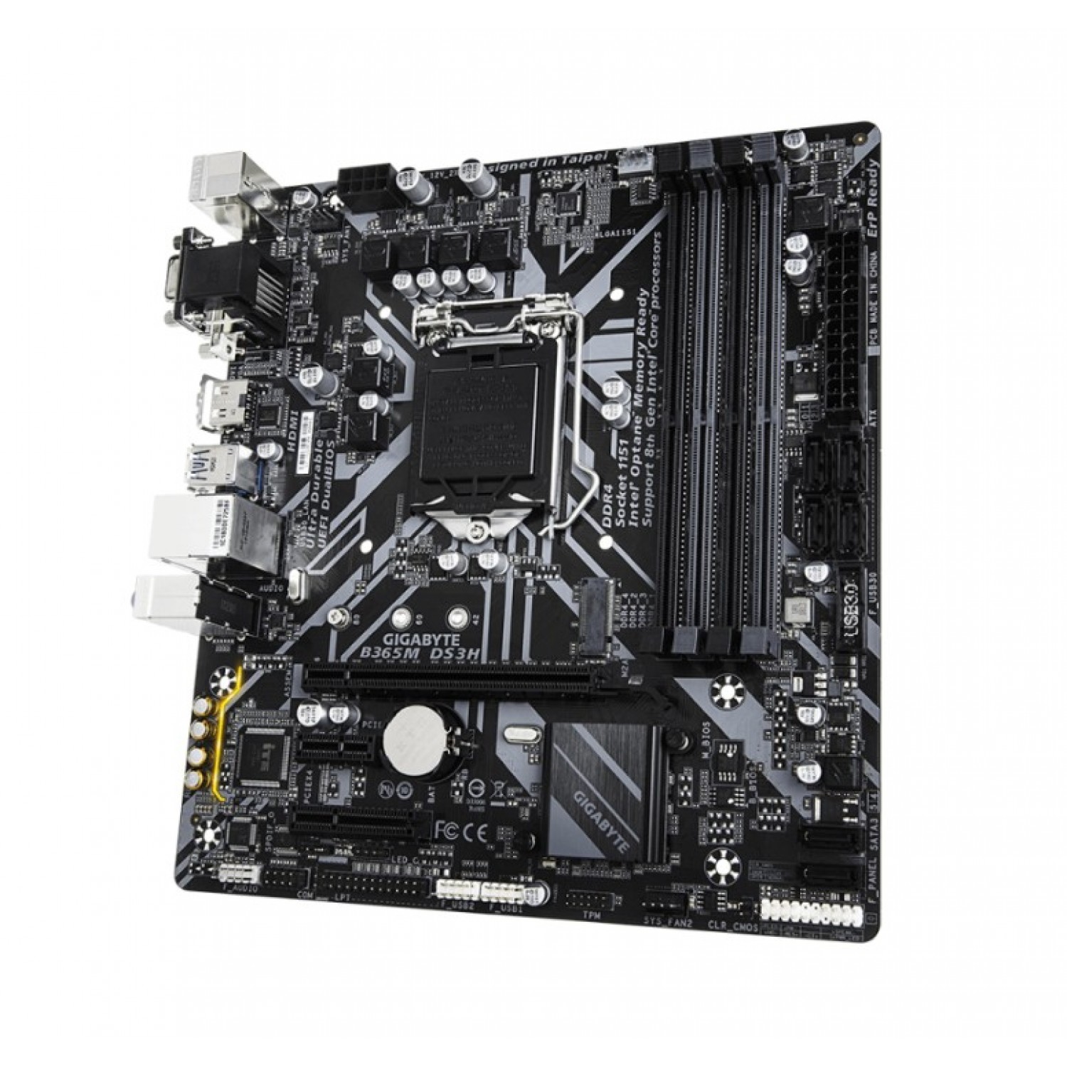 Placa de baza GIGABYTE B365M DS3H LGA 1151 v2 (gen 8 si 9) Placi de Baza PC