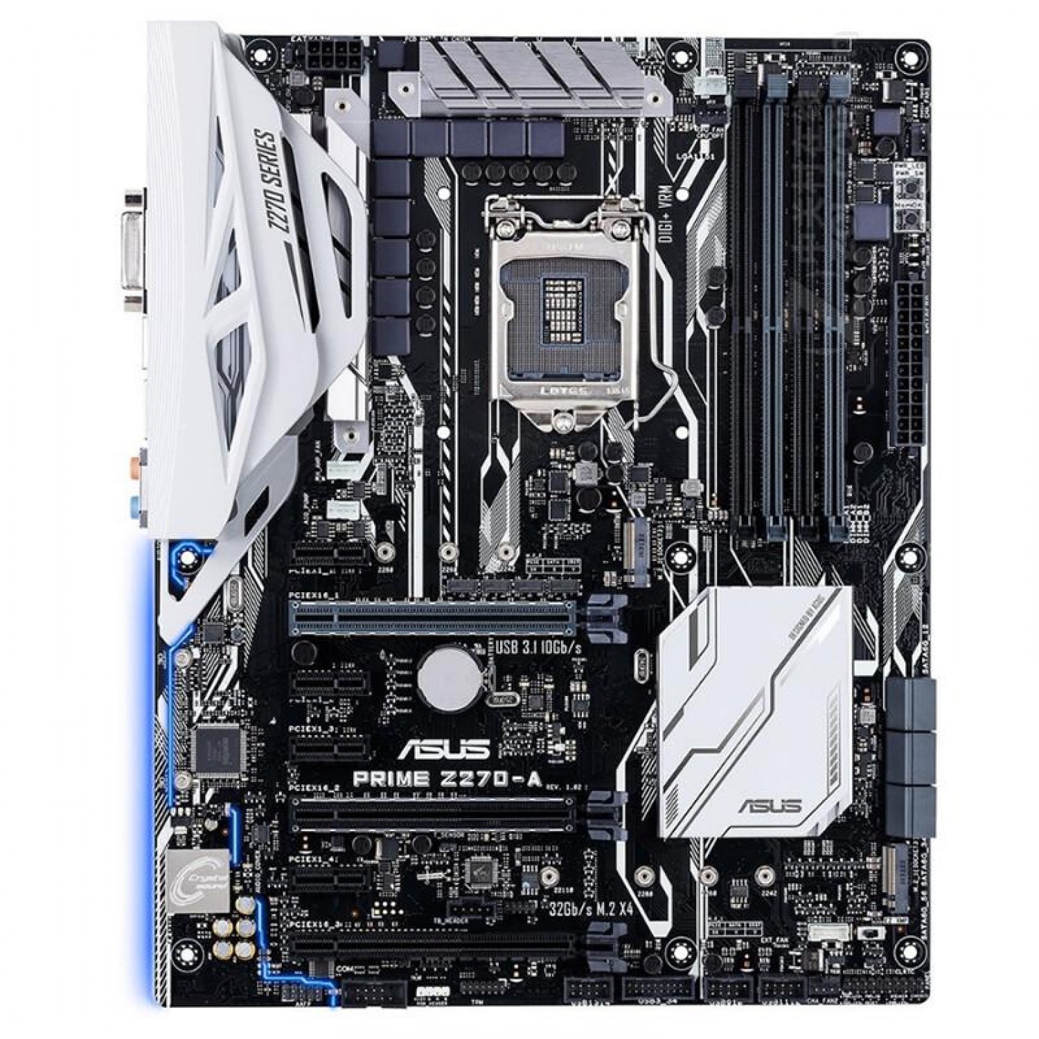 Placă de bază ASUS PRIME Z270-A Intel Z270 Socket LGA1151 DDR4 ATX M.2 USB 3.1 Gen 6 si 7 Placi Video PC