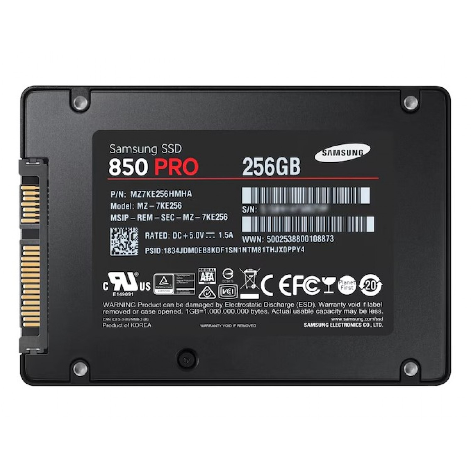 Samsung 850 PRO 256GB SSD 2.5" SATA III – MLC V-NAND SSD-uri