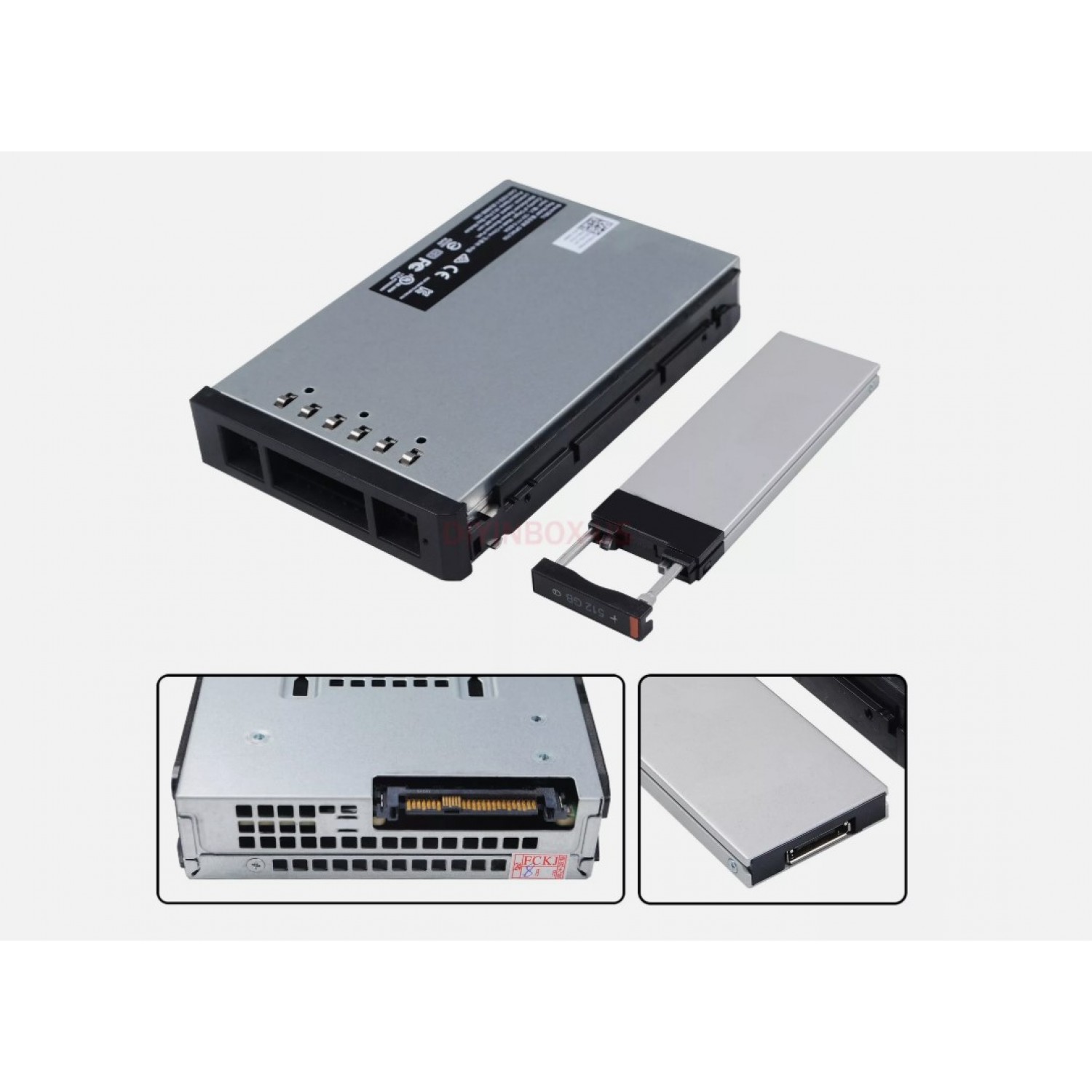 Adaptor NVME Dell Precision T5820 T7820 T7920 M.2 to SAS Flex Bay DPWC700 66XHV Diverse Server