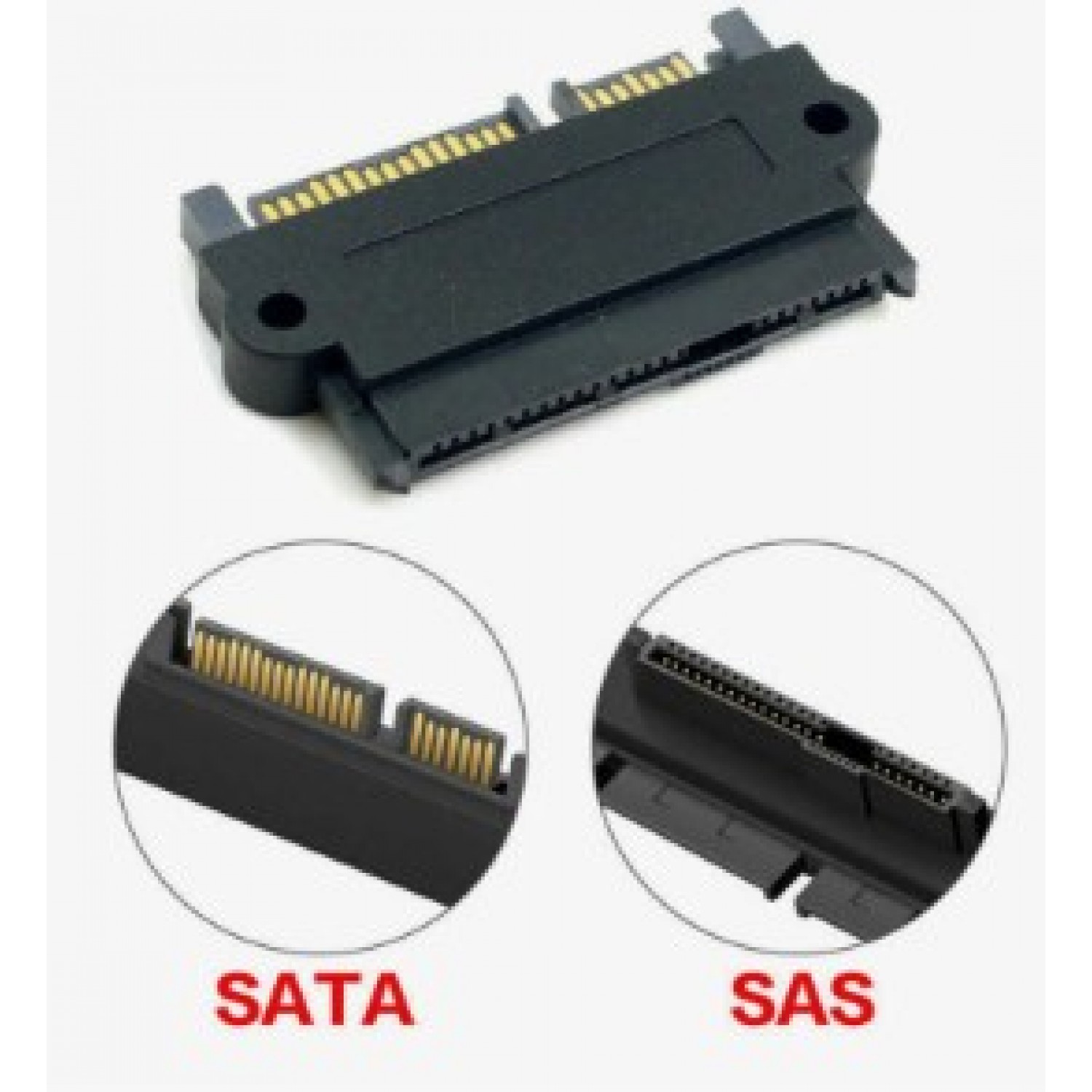 Adaptor SATA SAS SFF-8482 Diverse Server