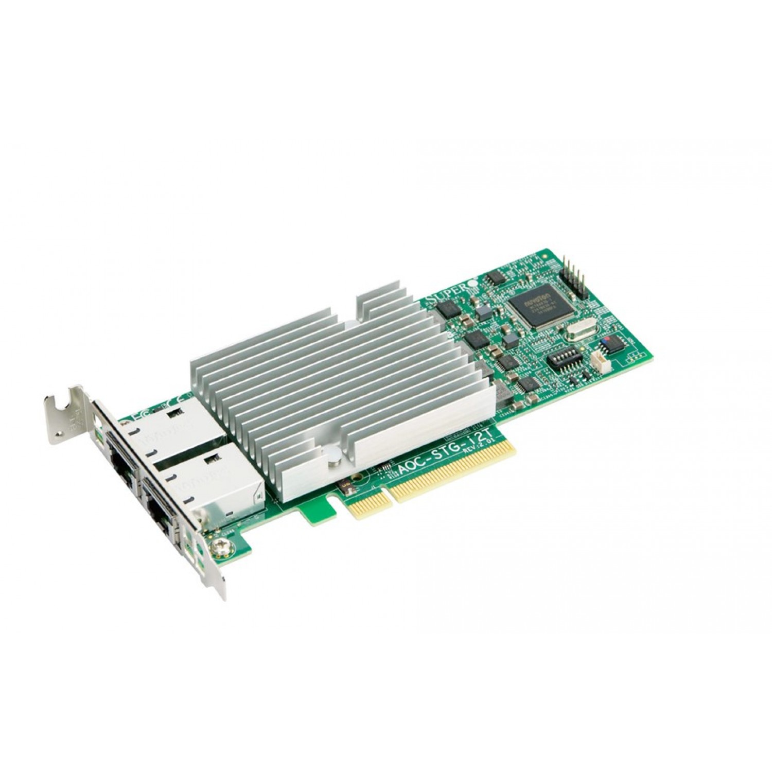 Placa de retea server Supermicro AOC-STG-i2T 2-Port 10 Gigabit PCI-E x8