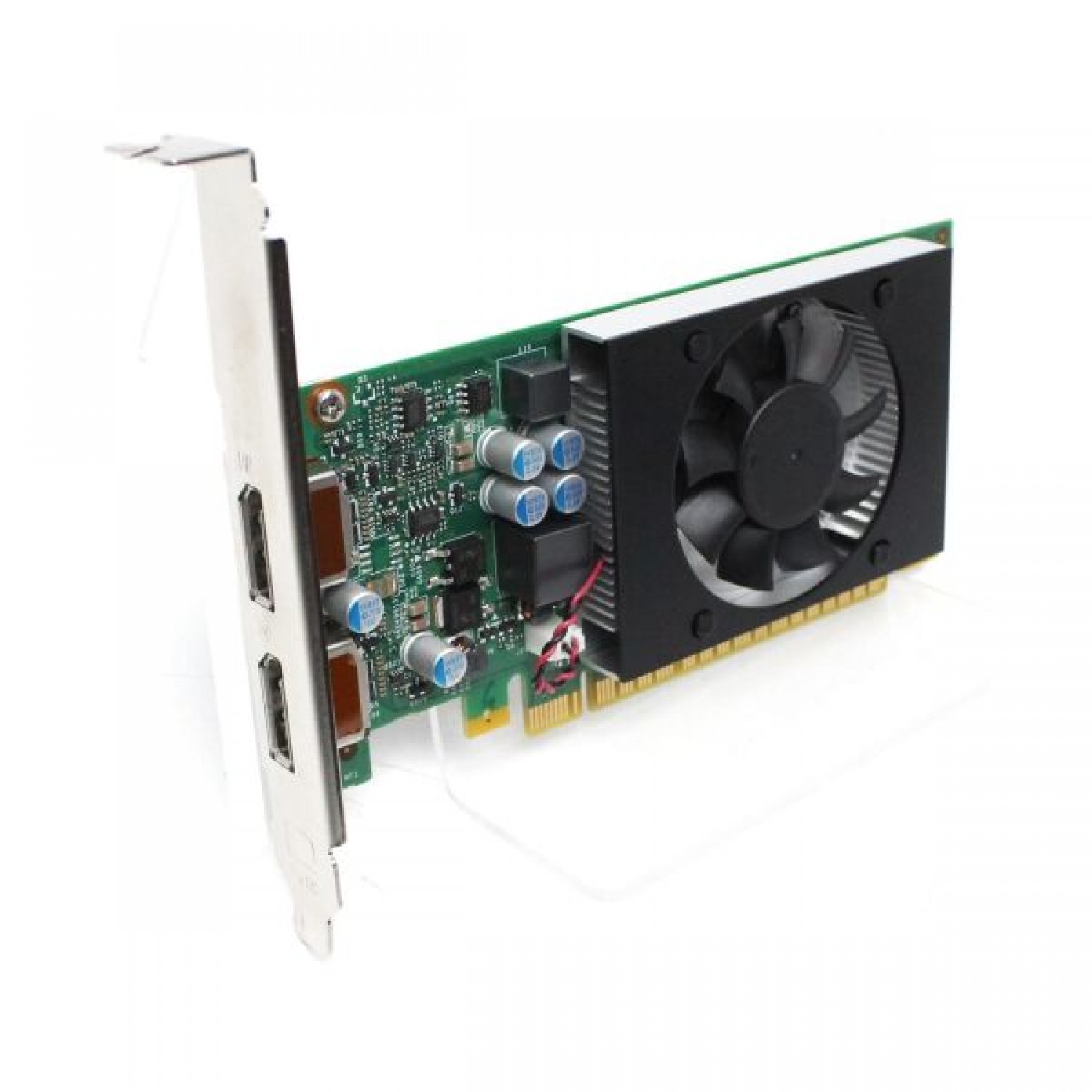 Placa video PC second hand HP Nvidia Geforce GT 730 2GB PCI-E  918360-001 2 X Display Port Placi de Baza PC