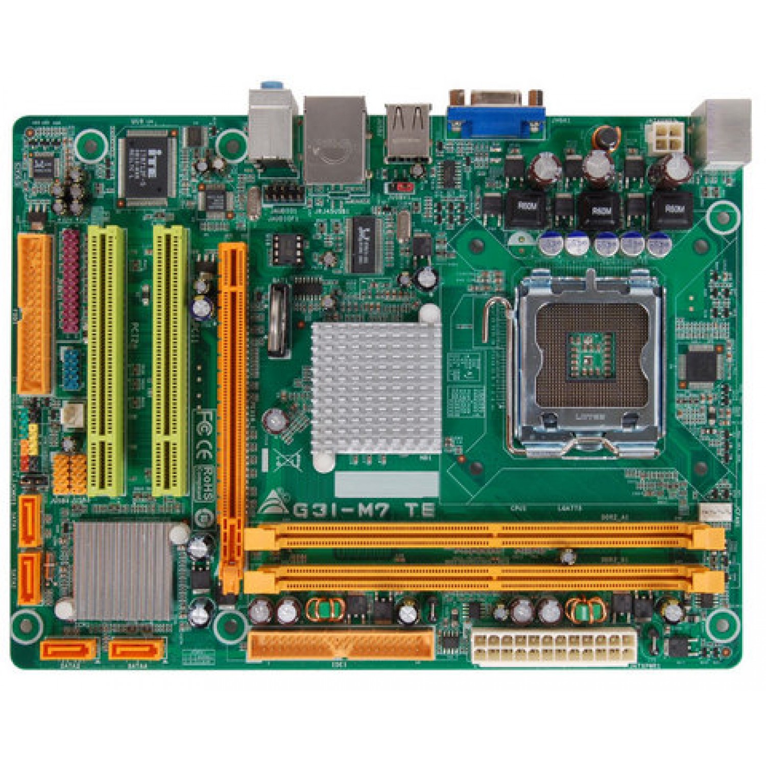 Kit placa de baza PC Biostar G31-M7 TE + Procesor E3300 2.5Ghz LGA 775