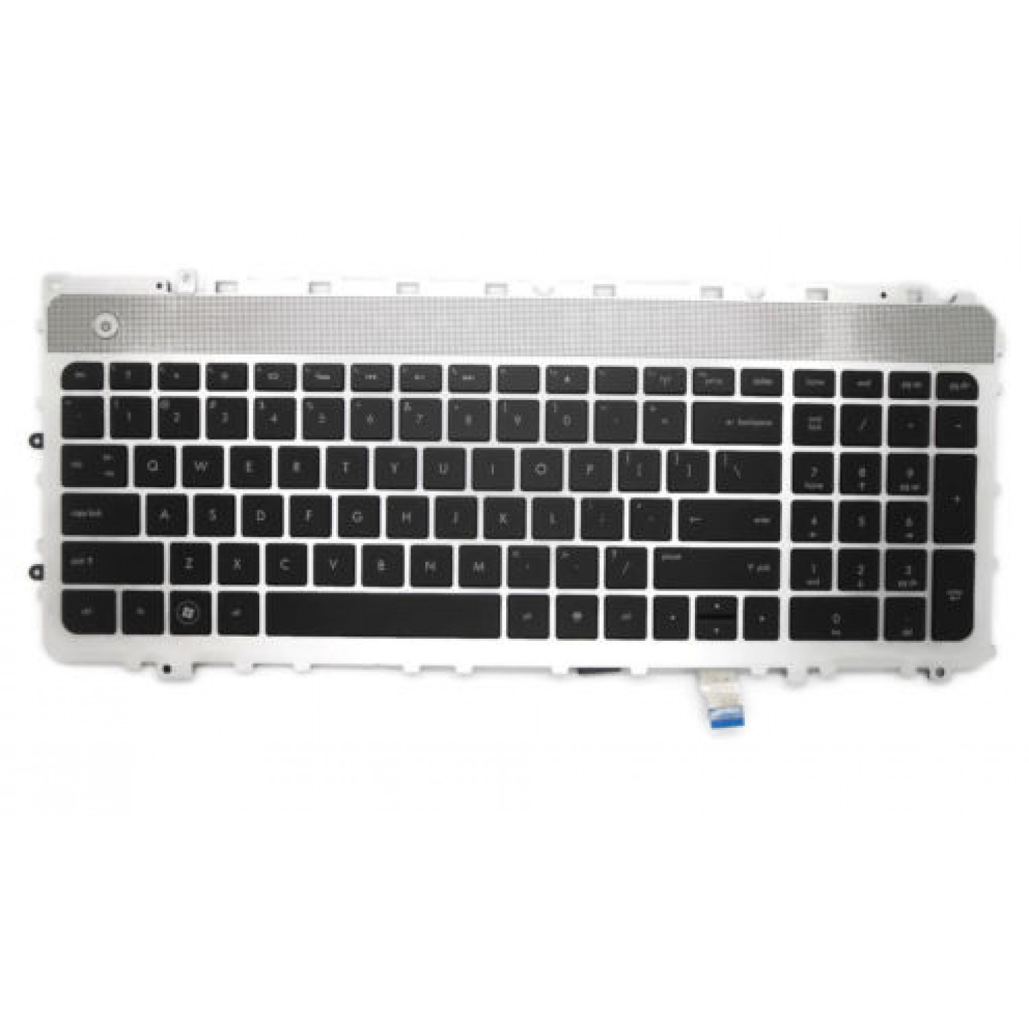Tastatura laptop noua HP ENVY 17-3000 Series Black Silver Frame US