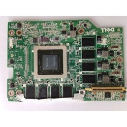 Placa video laptop DEFECTA Dell nVidia 258MT FX2800M M6400 M6500 1G (neumblat pe ea) DP/N H01X5
