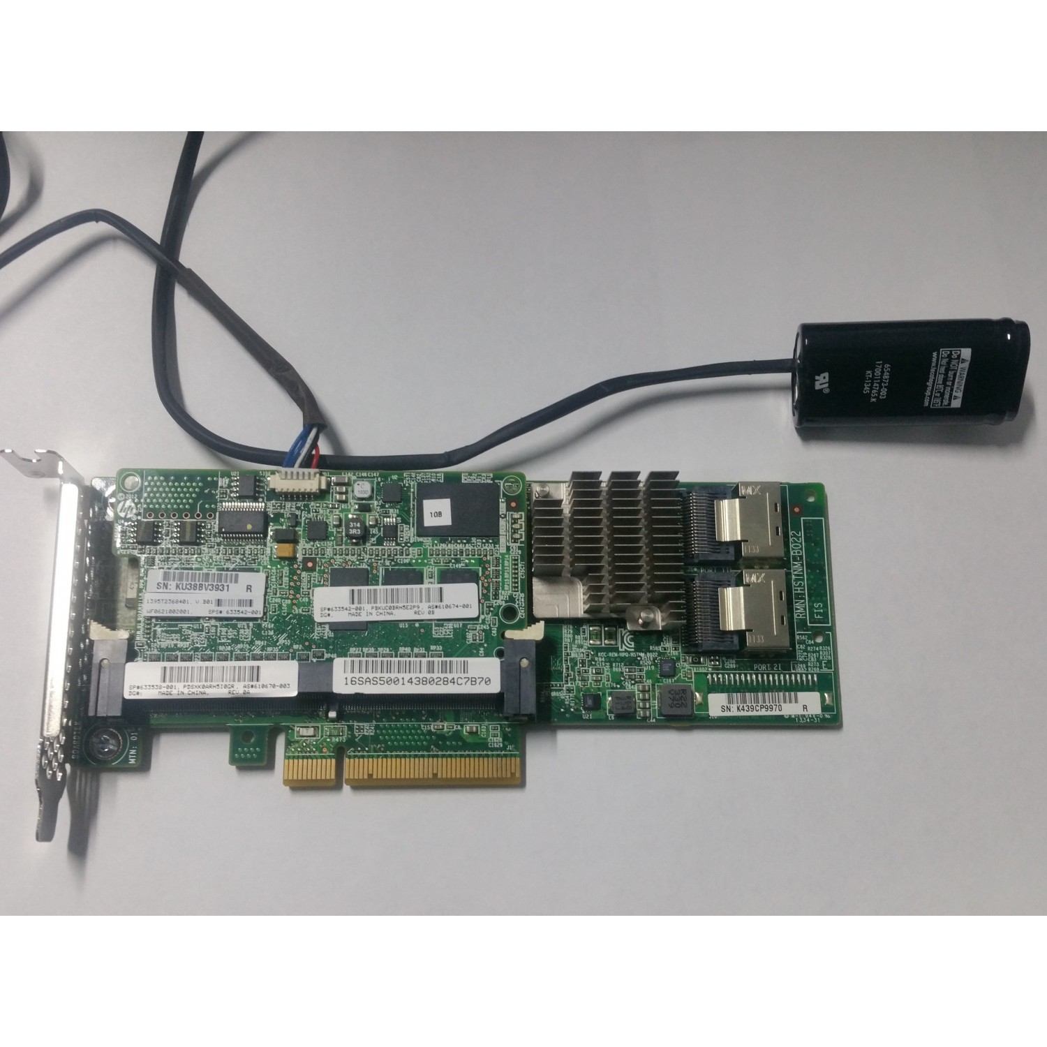 Controller HP Smart Array P420 + 1GB FBWC Cache +Battery 633539-001 633542-001 660093-001 LOW PROFILE