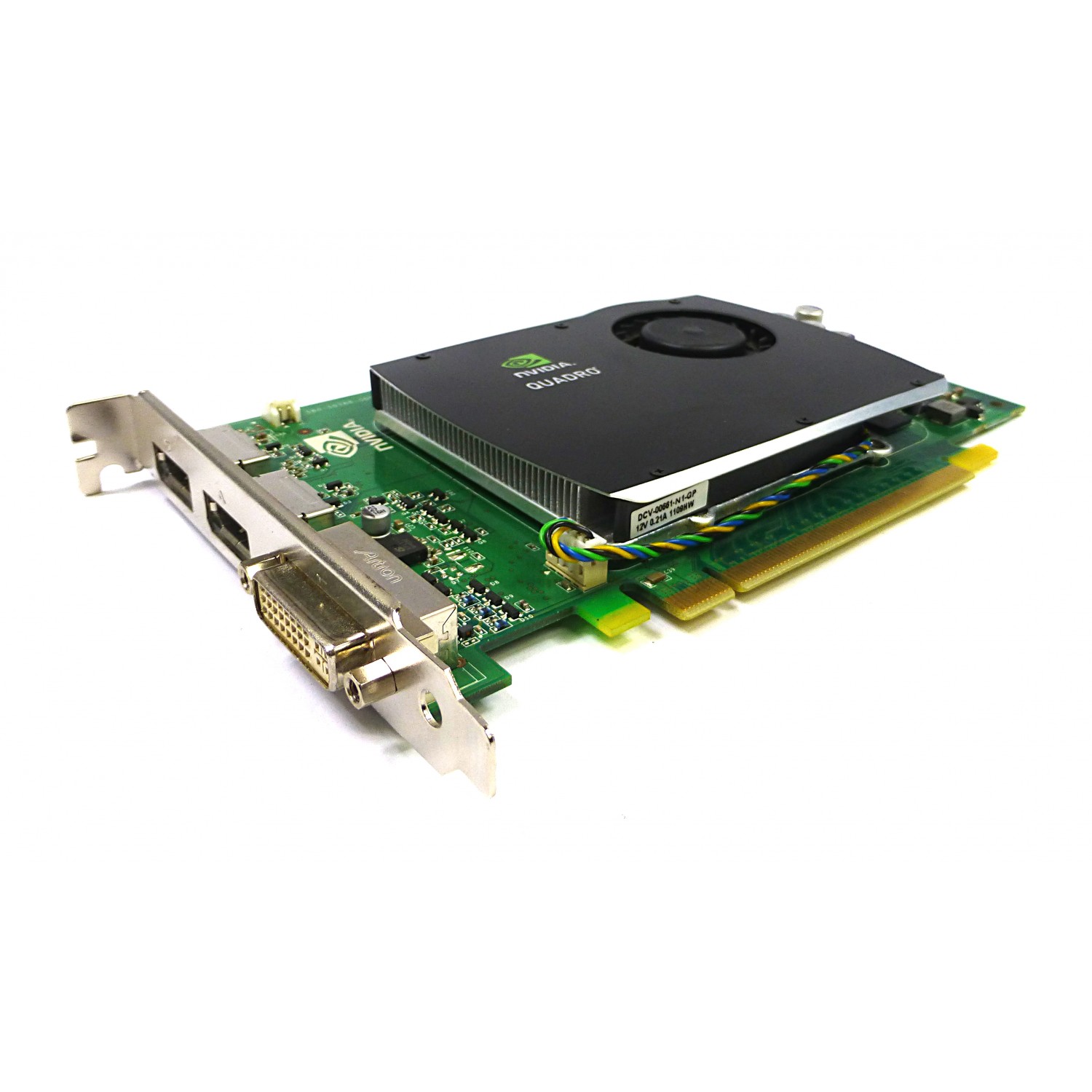 Placa video PC Dell NVIDIA Quadro FX580 512MB DDR3 128Bit DVI Dual Display Port PCI-e DP/N R784K Second hand
