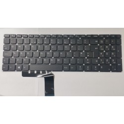 Tastatura laptop noua LENOVO Ideapad 110-15ACL 110-15AST 100-15IBR Black (Without frame) UK