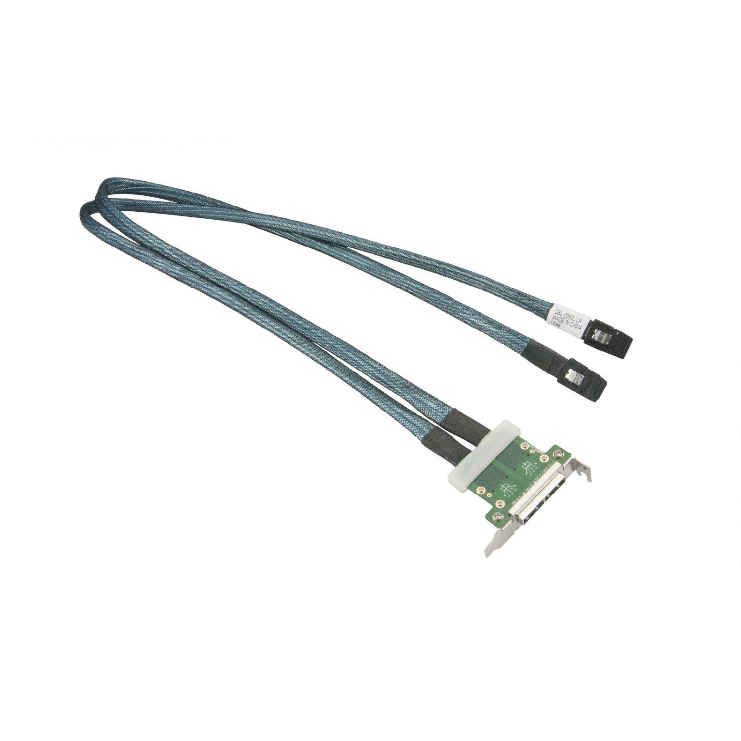 Cablu  SuperMicro Server 2-Port Internal to External MiniSAS Data TransCable CBL-0352L