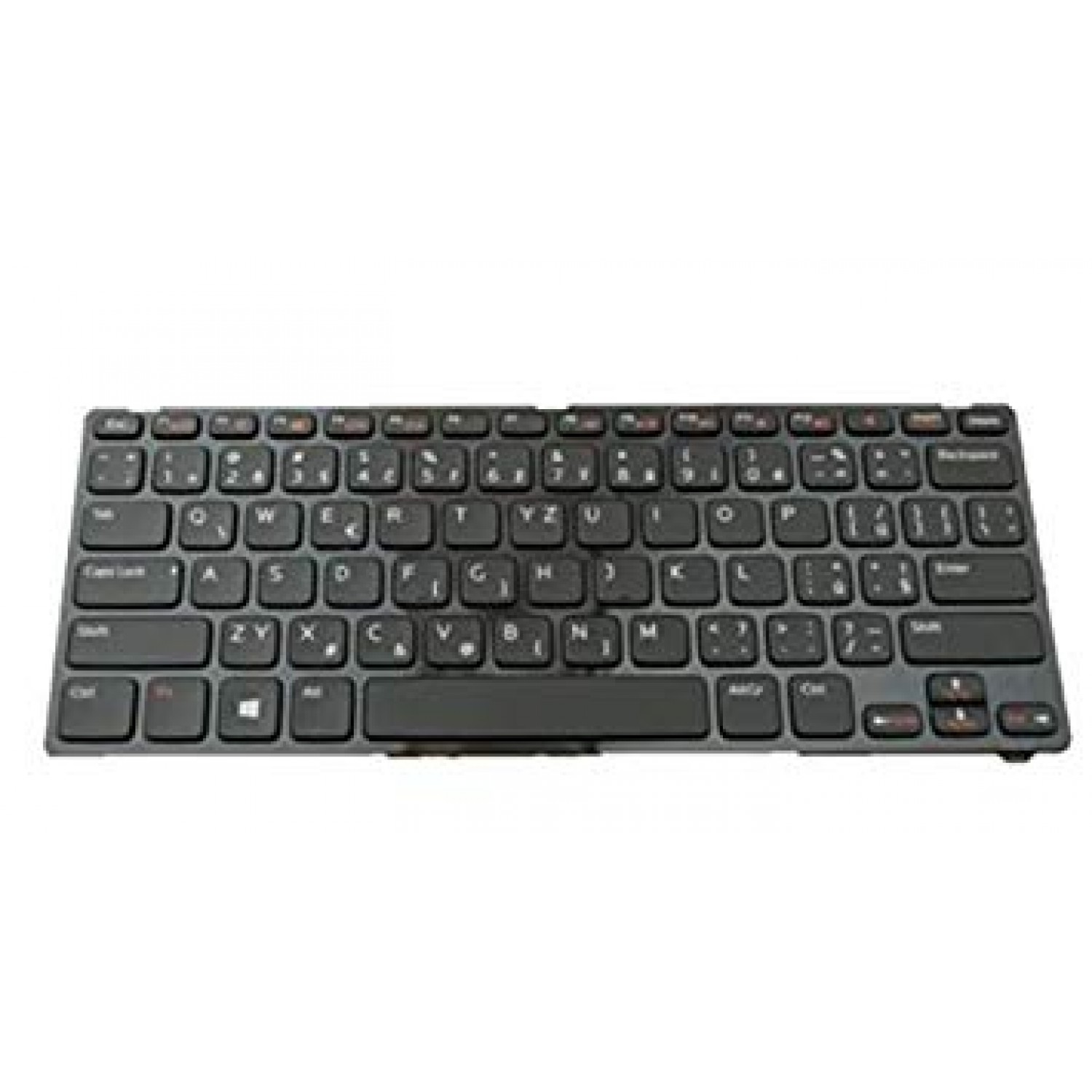 Tastatura laptop noua DELL 14Z-5423 14Z-3360 Glossy Frame Black DP/N RD5P1 Cehia QWERTY