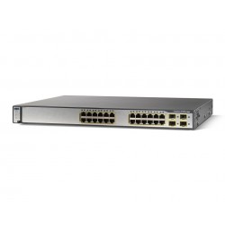 Switch Gigabit Cisco Catalyst 3750G-24TS-S1U 24 porturi Layer 3