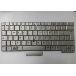 Tastatura laptop noua HP Elitebook 2710P 2730P Silver(With point stick) layout Sweden