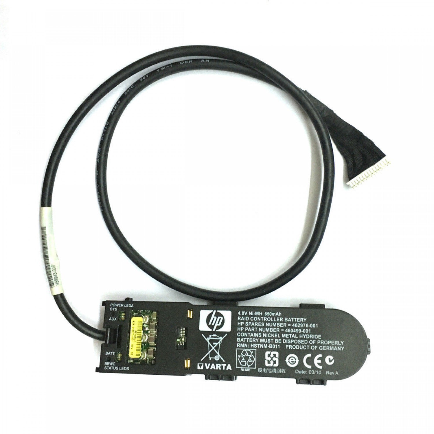 Baterie Controller RAID HP P410 Smart Array 460499-001 462976-001 si cablu 488138-001 458943-003 Diverse Server Baterie Controller RAID HP P410 Smart Array 460499-001 462976-001 si cablu 488138-001 458943-003 Diverse Server