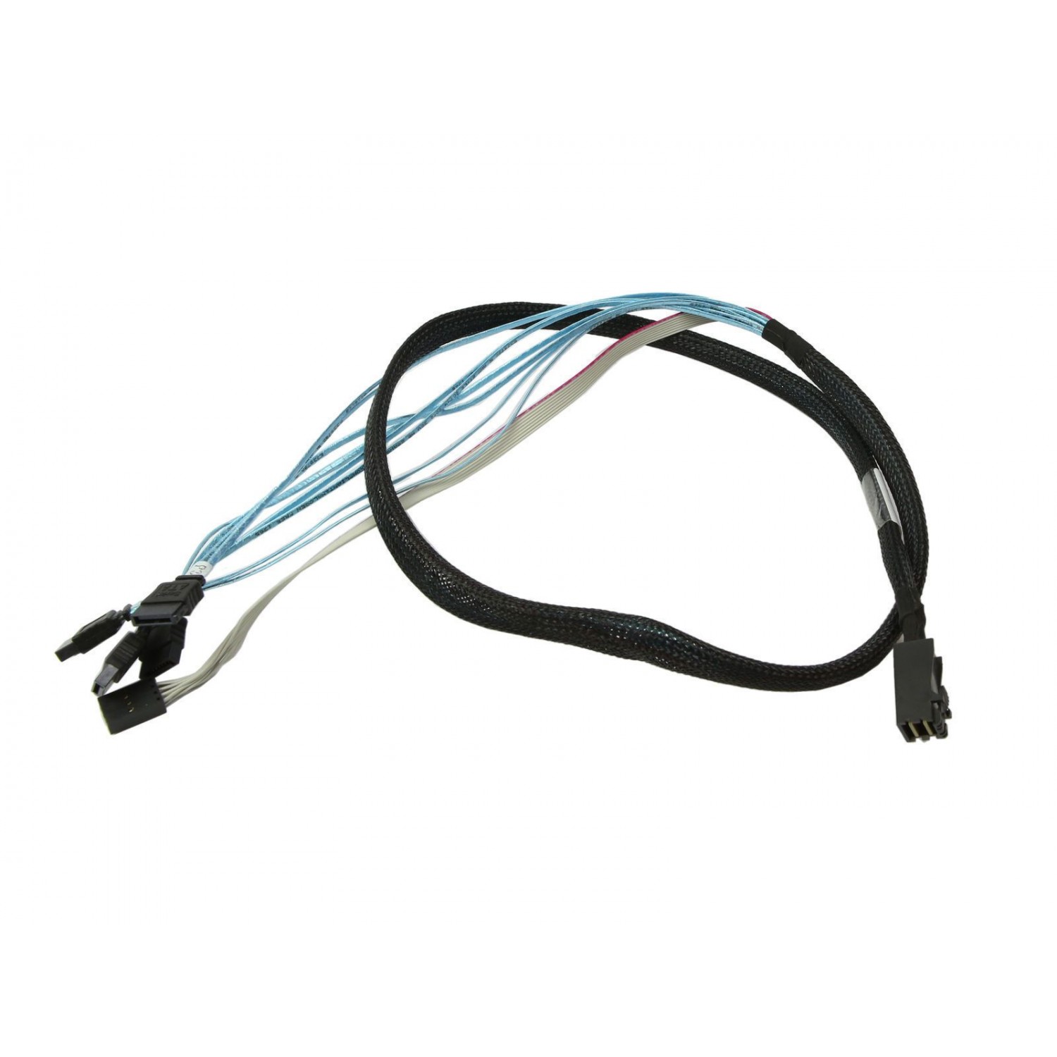 Cablu Internal Mini SAS to 4x SATA Cable (SFF-8643 to 4x SATA) SA-F43S7P2-1M-N2 1M Diverse Server