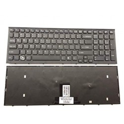 Tastatura laptop noua SONY VPC-EB Black Frame Black US