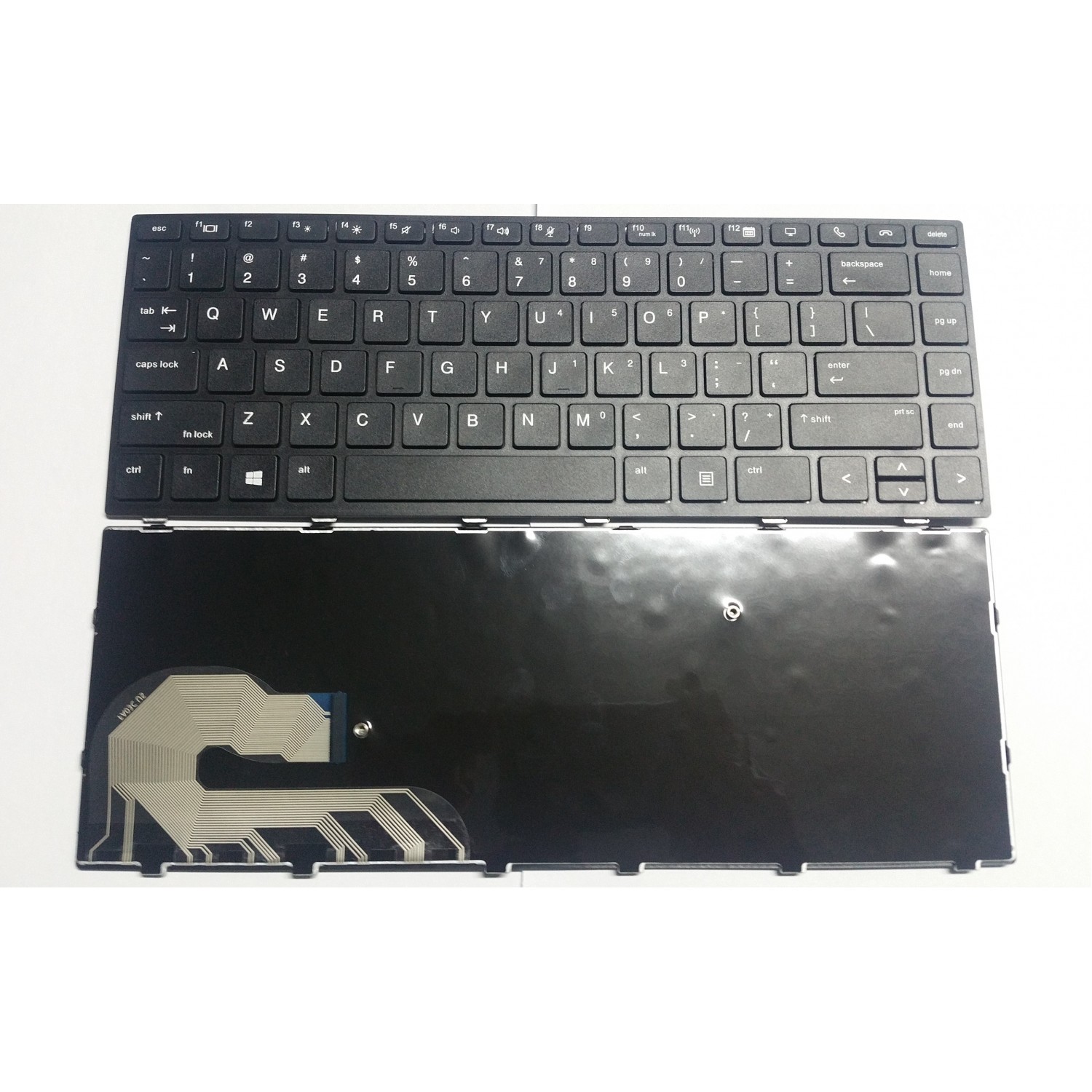 Tastatura laptop noua HP Elitebook 840 G5 Black Frame Black US