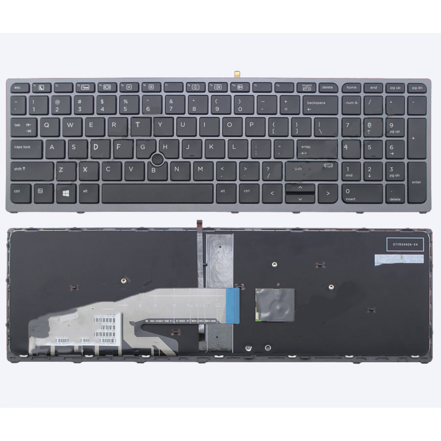 Tastatura laptop noua HP Zbook 15 G3 17 G3  Backlit US
