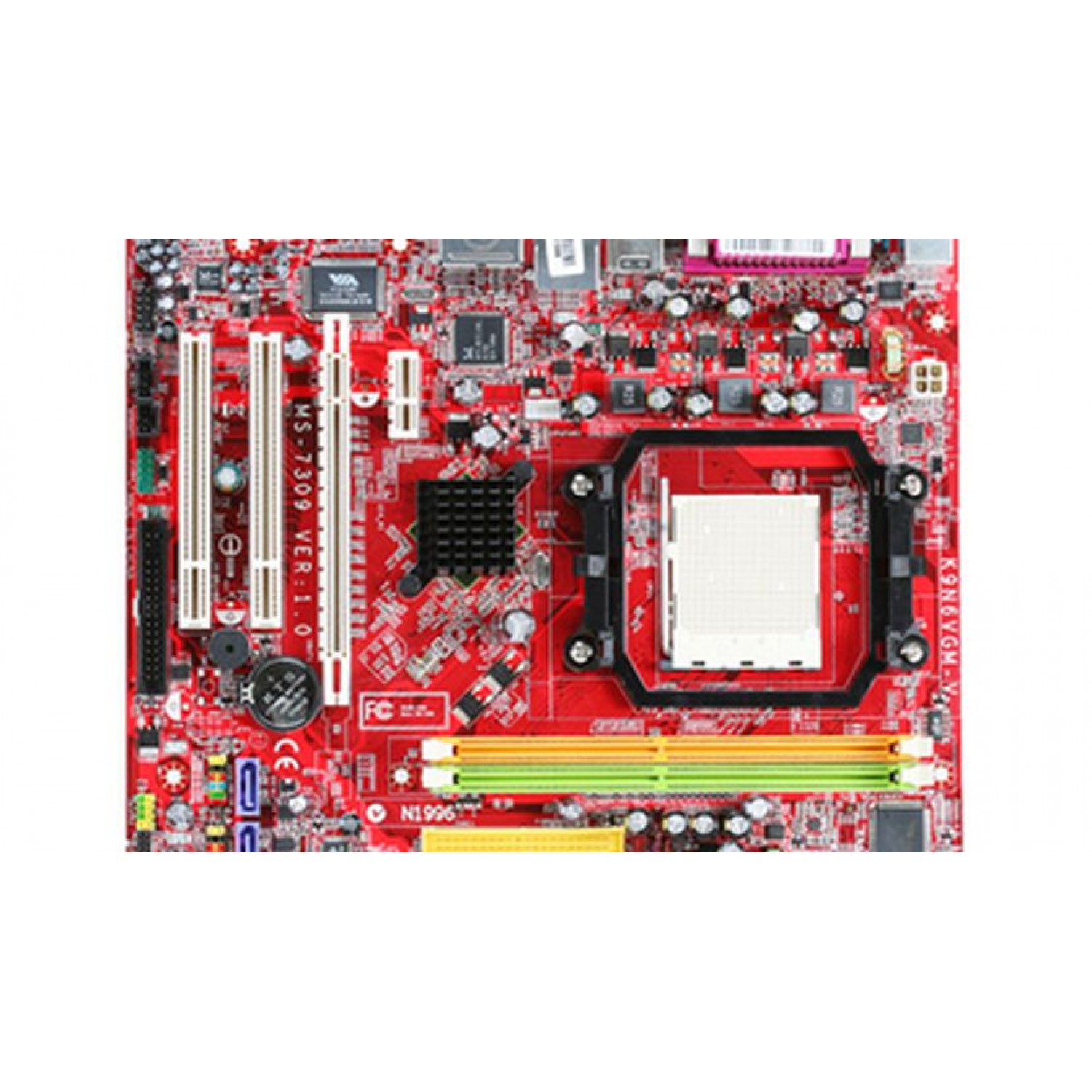 Placa de baza MSI K9N6SGM-V MS-7309 Socket AM2 + CPU AMD ATHLON 5400+ 2.81Ghz 64X2