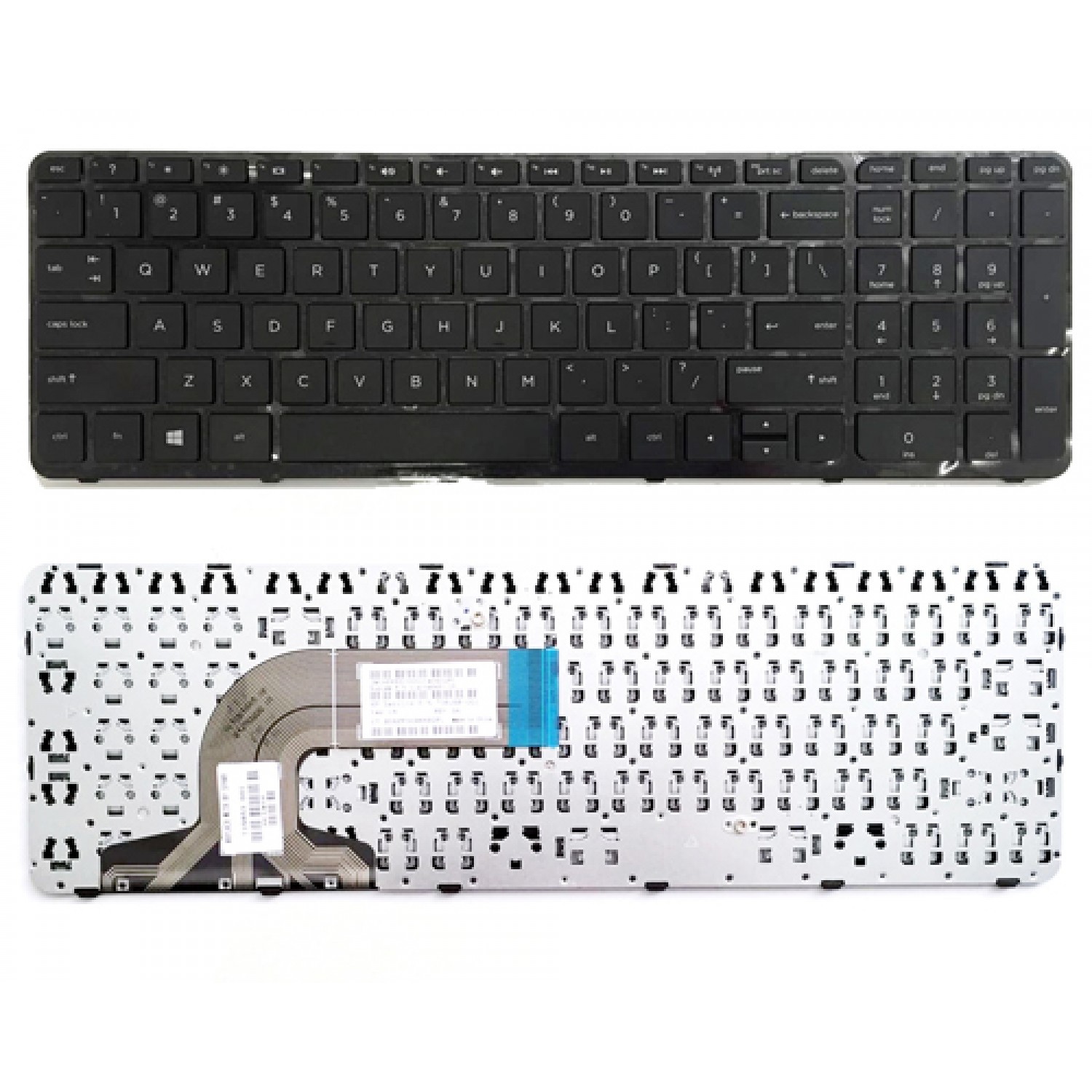 Tastatura laptop noua HP Pavilion 15-e 15-n 250 G3 255 G3 256 G3 Glossy frame Black US