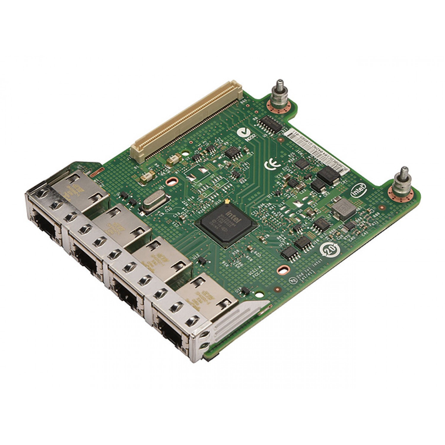 Placa de retea server Dell Poweredge R620 Intel I350 Quad-Port Gigabit DP/N R1XFC