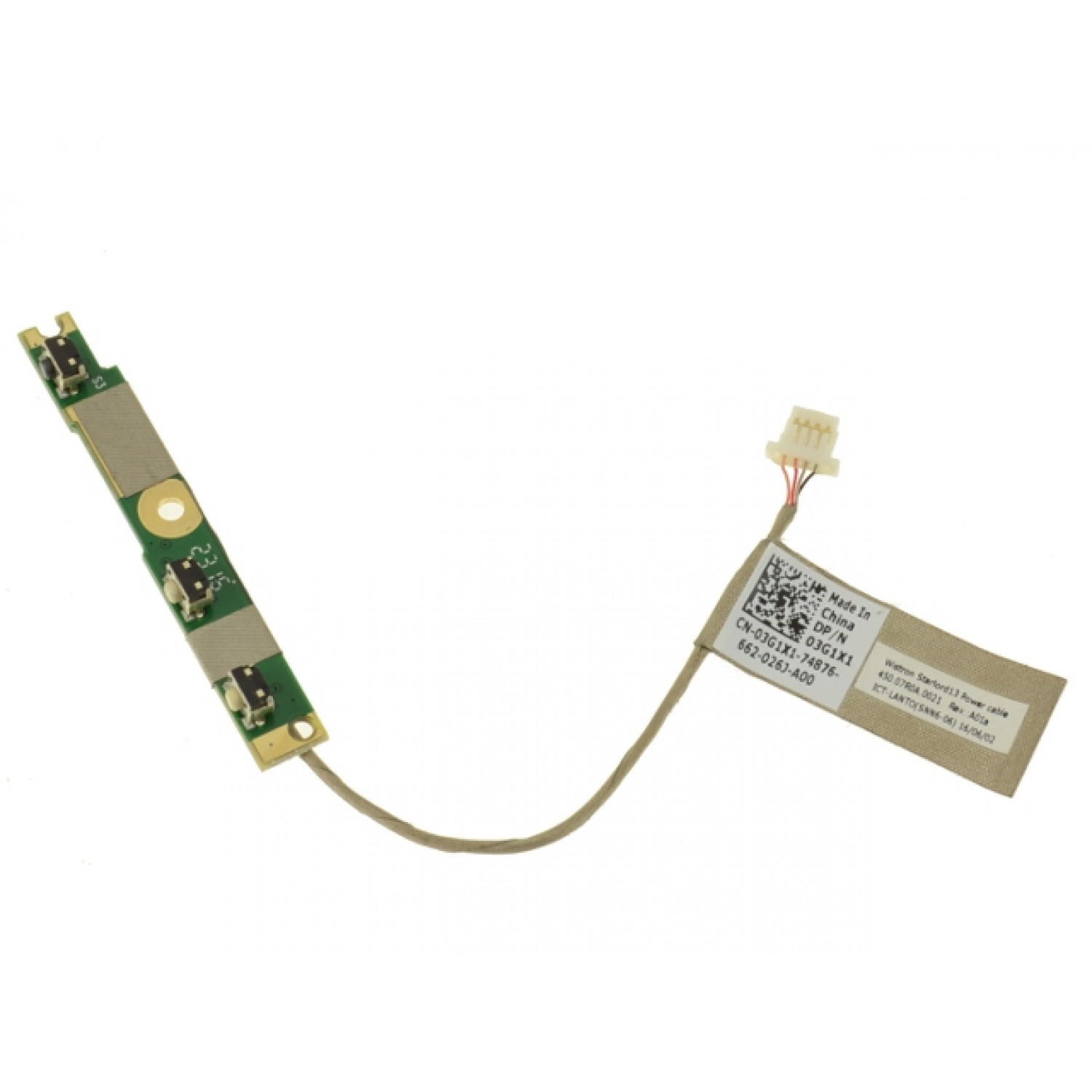 Modul Power button si butoane volum laptop DELL Inspiron 13 5000 series DP/N 3G1X1