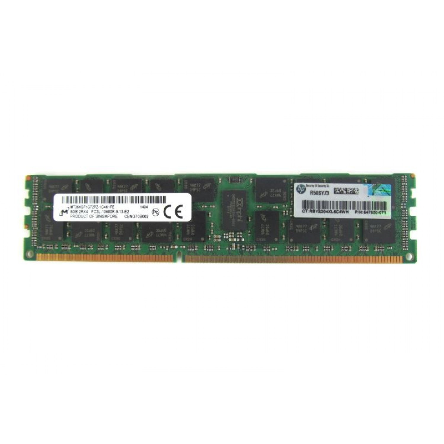 Memorie server HP diverse modele 8GB DDR3 2RX4 PC3L-10600R 647650-071 605313-071 Memorii Server