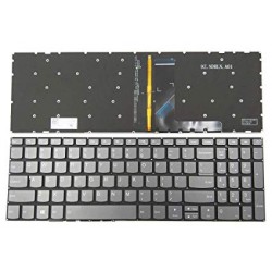 Tastatura laptop noua Lenovo Ideapad 320-15ABR 320-15ISK Gray US Backlit (without frame)