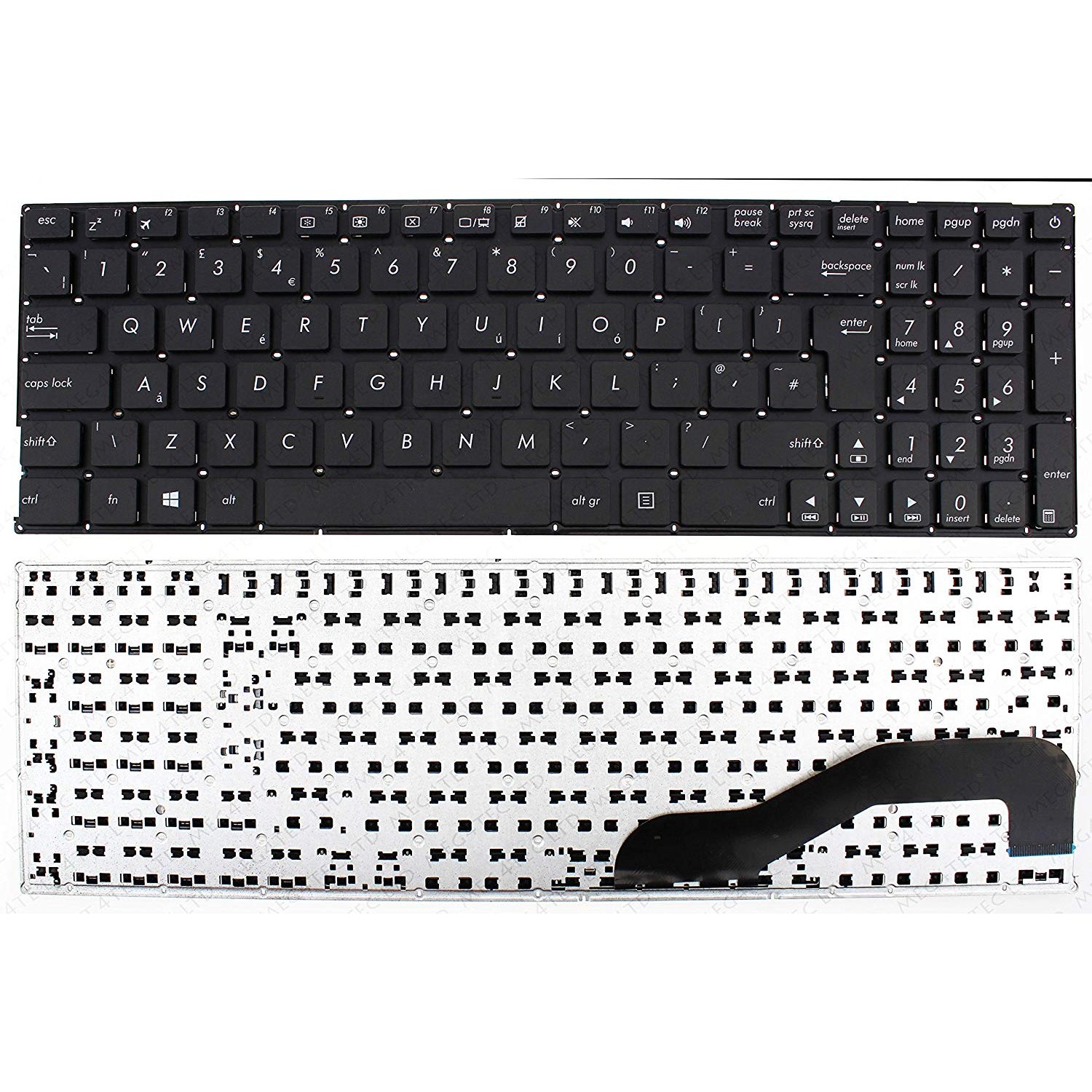 Tastatura laptop noua ASUS X540 X540L Black (Without frame ) UK
