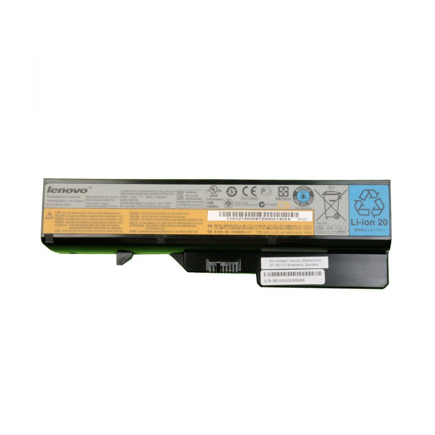 Acumulator laptop second hand original Lenovo IBM IdeaPad G460 G470 G475 G560 G570 G575 L09S6Y02 3INR19/65-2 Acumulatori SH