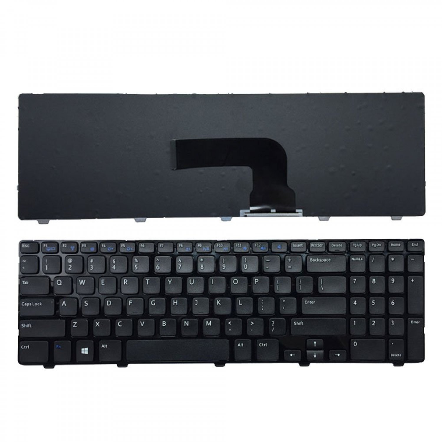 Tastatura laptop noua Dell Inspiron 15 3521 15R 5521 2521 Glossy Frame Black Layout US