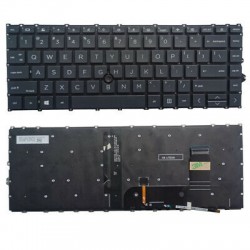 Tastatura laptop HP EliteBook 840 G7 840 G8 Black Backlit without Frame