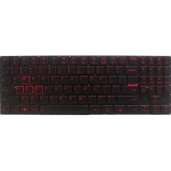 Tastatura laptop noua Lenovo Legion Y540-15IRH Y540-17IRH Y7000-2019 Black without Frame Red Printing Backlit Layout US