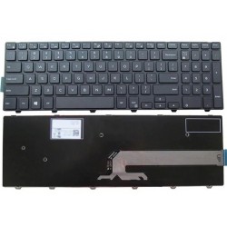 Tastatura laptop noua Dell 15-3000 5542 3541 5547 Black Frame Black Layout US