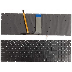 Tastatura laptop noua MSI GT72 GS60 GS70 WS60 GE72 GE62 Black Backlit without Frame Layout US