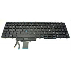 Tastatura laptop Dell Latitude E5550 Black Backlight Without Frame Germania