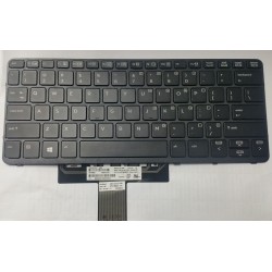 Tastatura laptop noua HP Pro X2 612 G1 Black Frame Black US