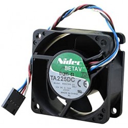 Ventilator Nidec TA225DC B35198-35 6025 12V 0.14A 60 x 60 x 25mm 4 fire