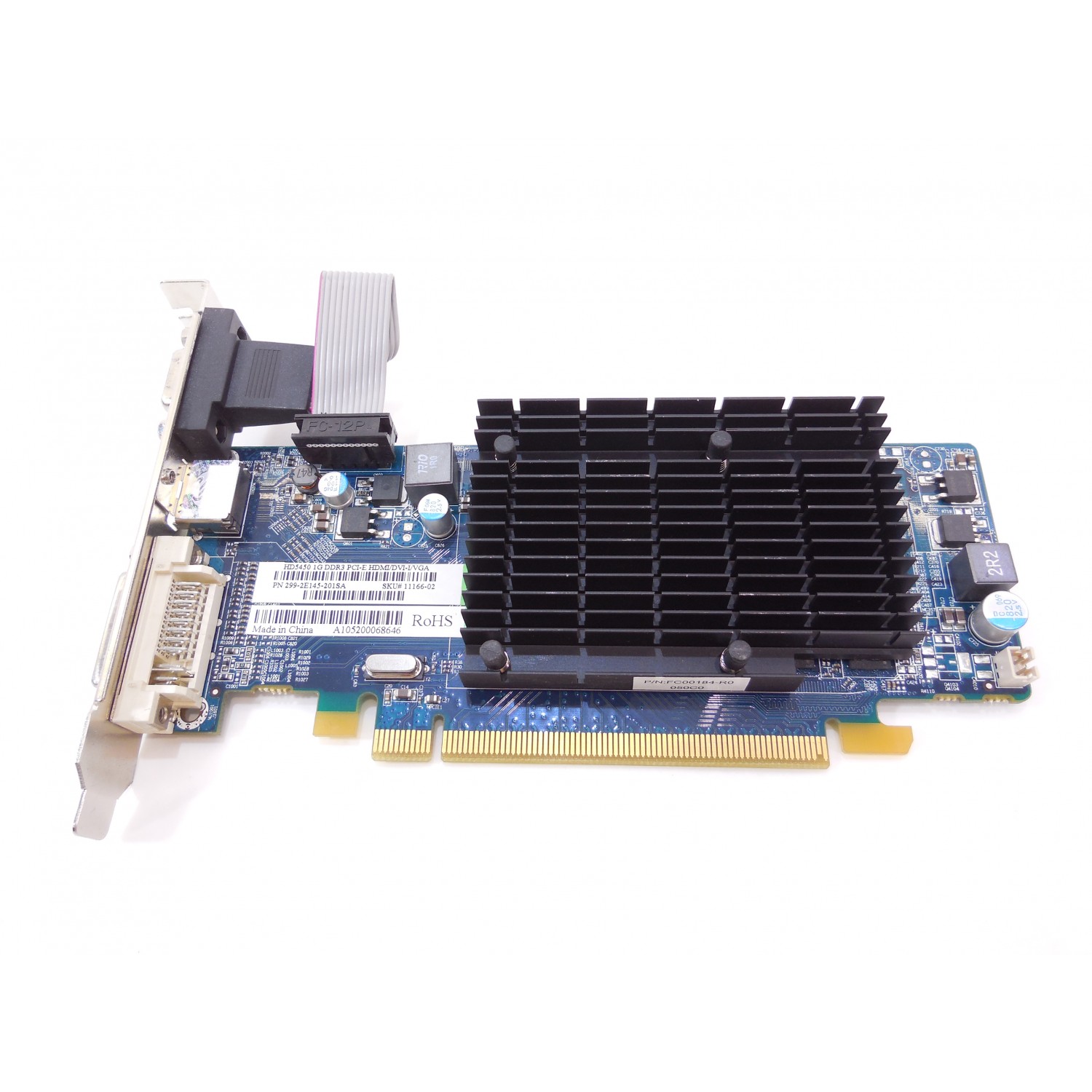 Placa video second hand SAPPHIRE Radeon HD 5450 512MB DDR3 64-bit HDMI 299-BE164-000SA