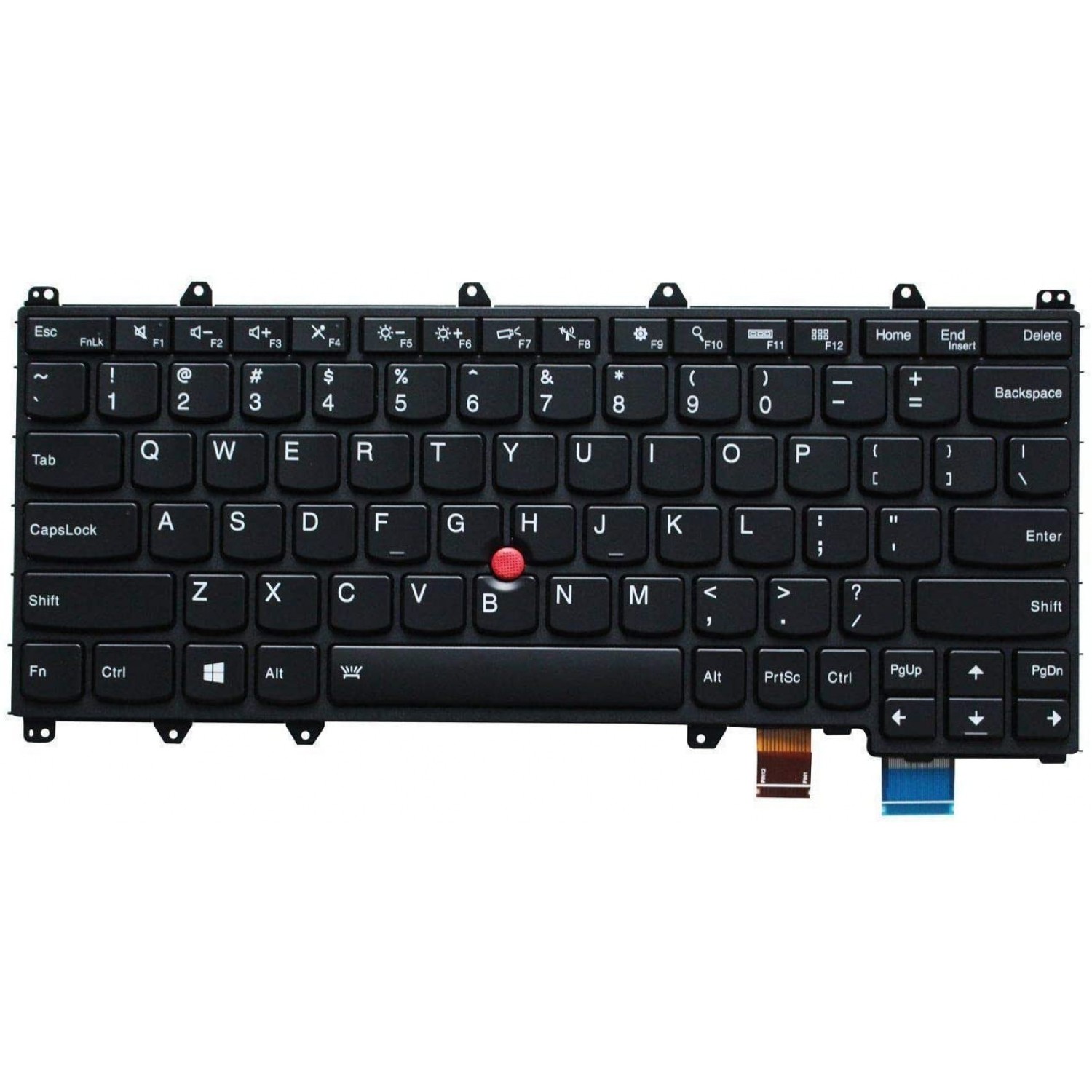 Tastatura laptop noua Thinkpad Yoga 260 Black Backlit US