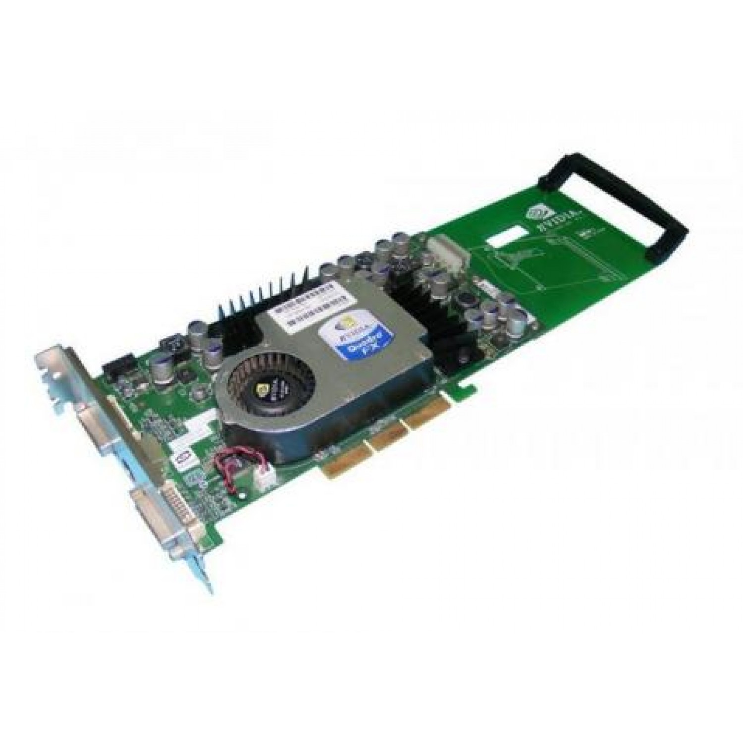 Placa video PC Nvidia Quadro FX2000 AGP DUAL DVI 128MB DDR2 326797-001 329259-001