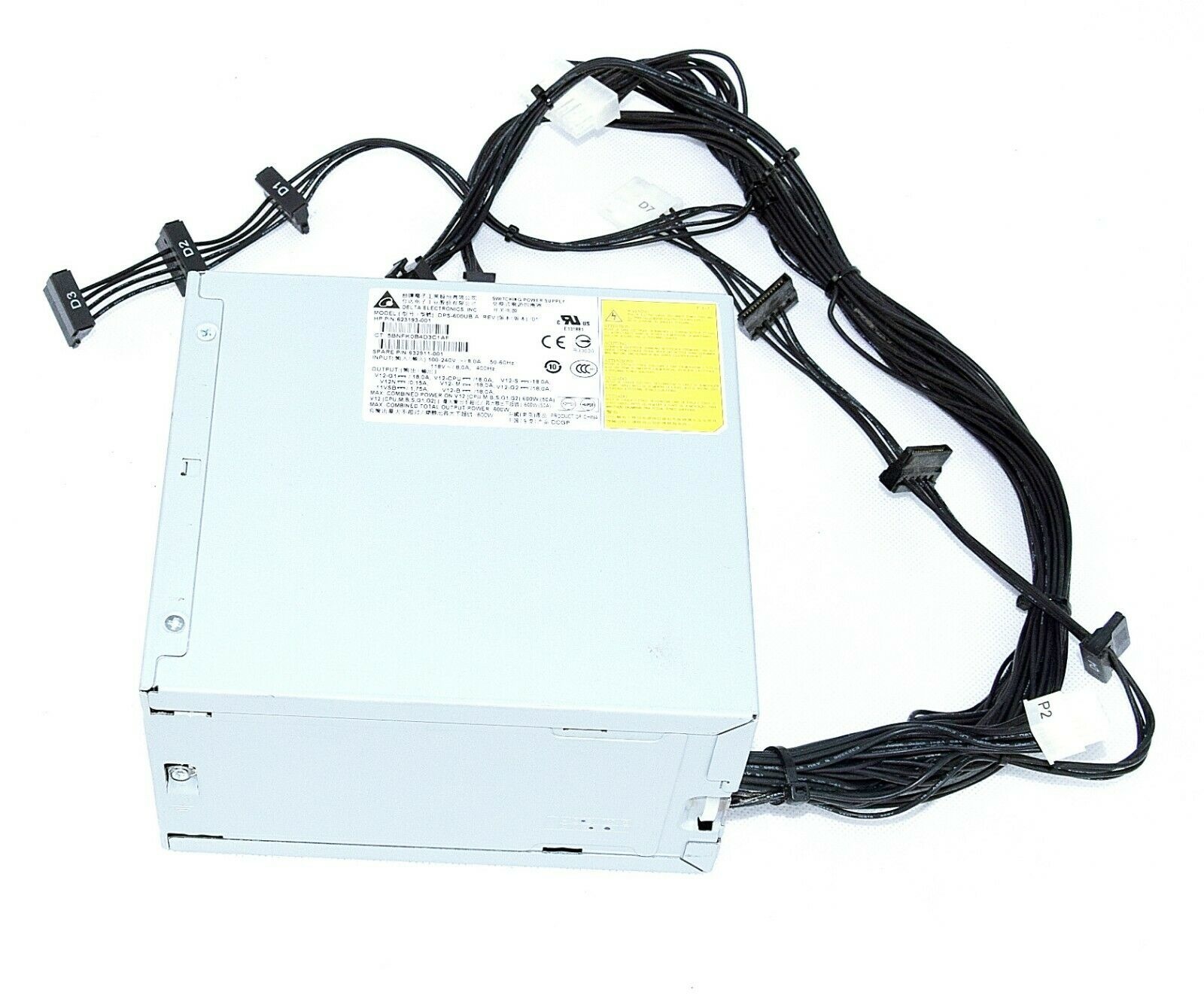 Sursa PC HP Z420 Workstation 600W 632911-001 623193-001 DPS-600UB