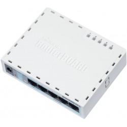 Router Ethernet MikroTik RB750GL Gigabit  5x10/100/100 Mbps