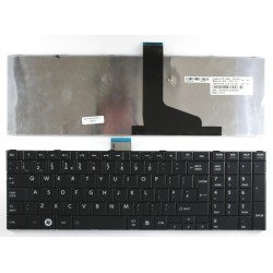 Tastatura laptop noua TOSHIBA C850 BLACK( Without Foil , For Win8) UK